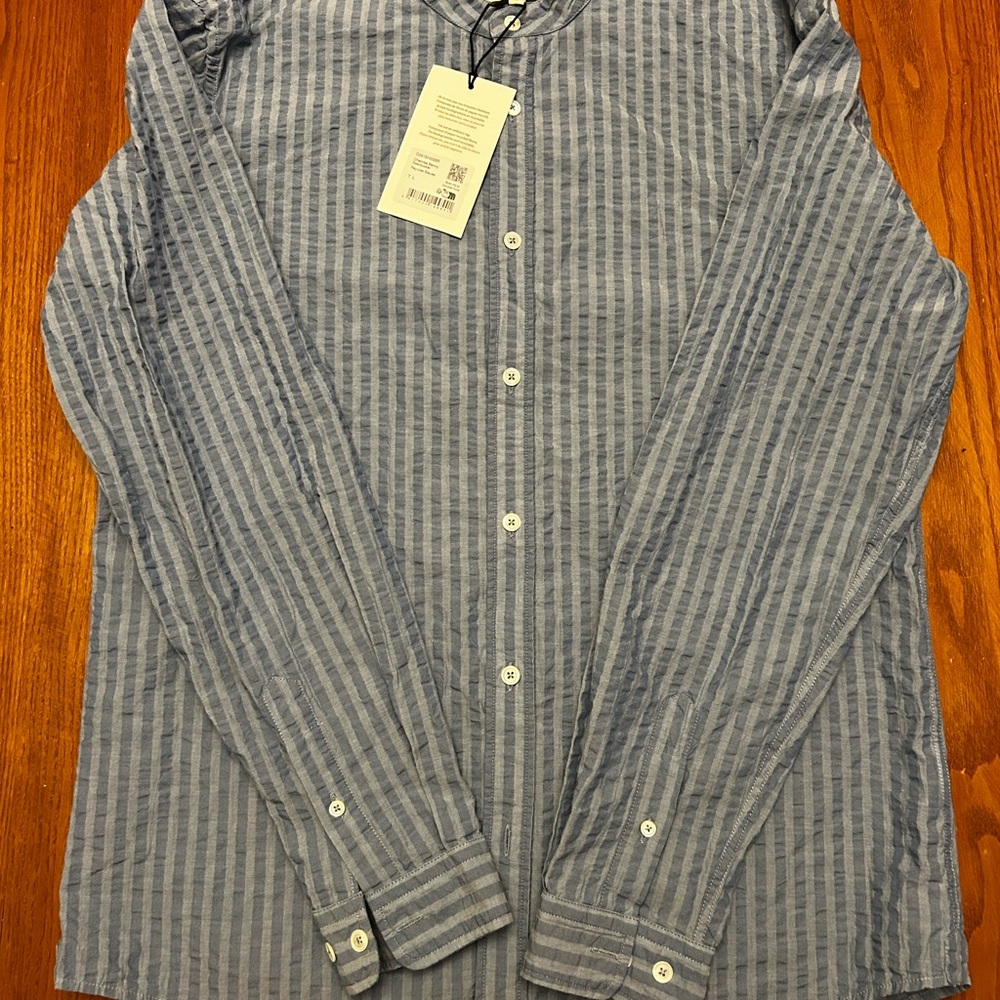 Octobre/Sezane BENNY SEERSUCKER SHIRT